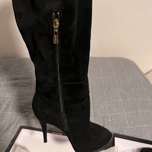 Bebe Women's Knee High Suede Boots